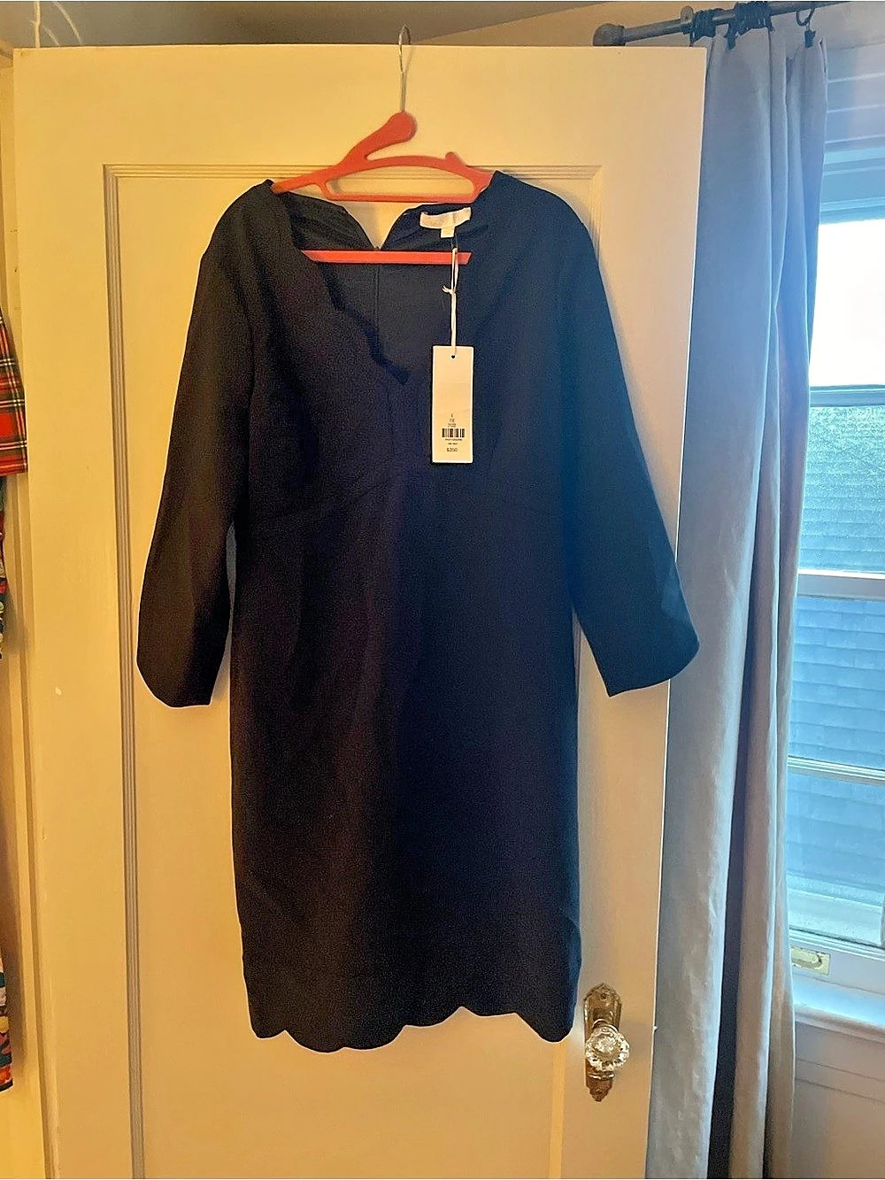 Etcetera Midi Dress in Black Size 6 NWT